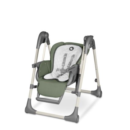 Lionelo - Chaise haute pour enfant LAURICE Vert olive