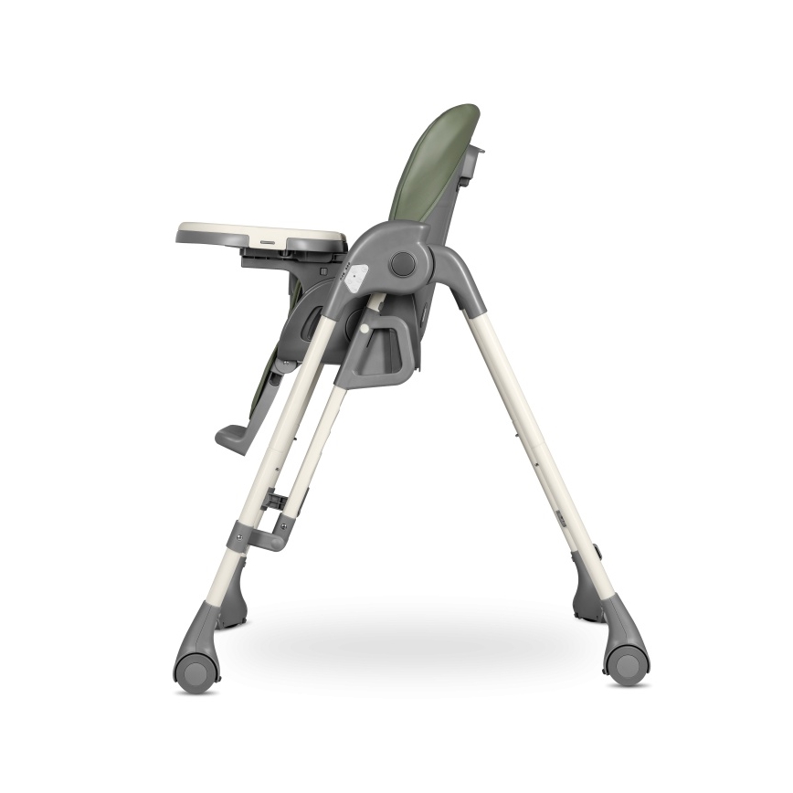 Lionelo - Chaise haute pour enfant LAURICE Vert olive