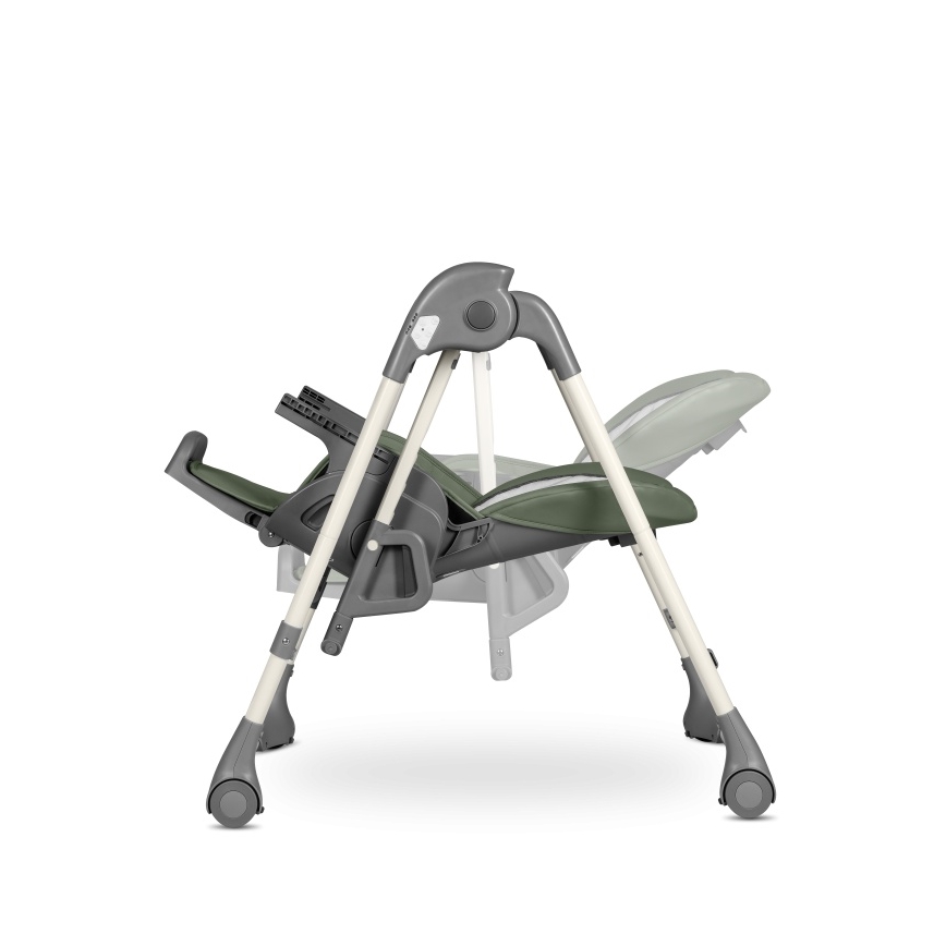 Lionelo - Chaise haute pour enfant LAURICE Vert olive