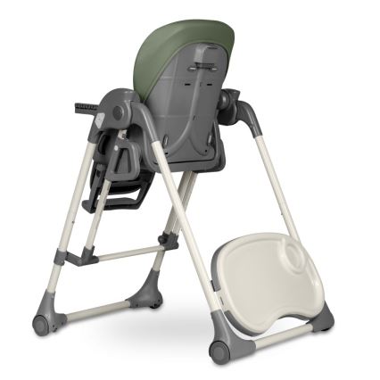Lionelo - Chaise haute pour enfant LAURICE Vert olive