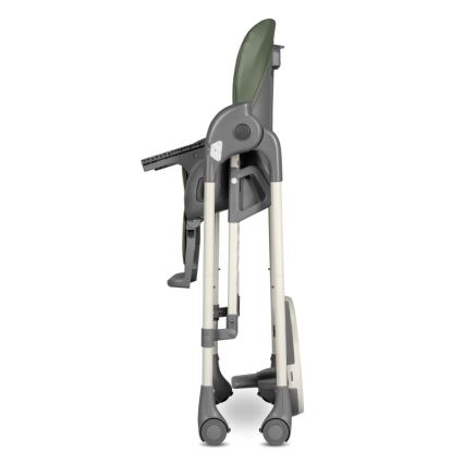 Lionelo - Chaise haute pour enfant LAURICE Vert olive