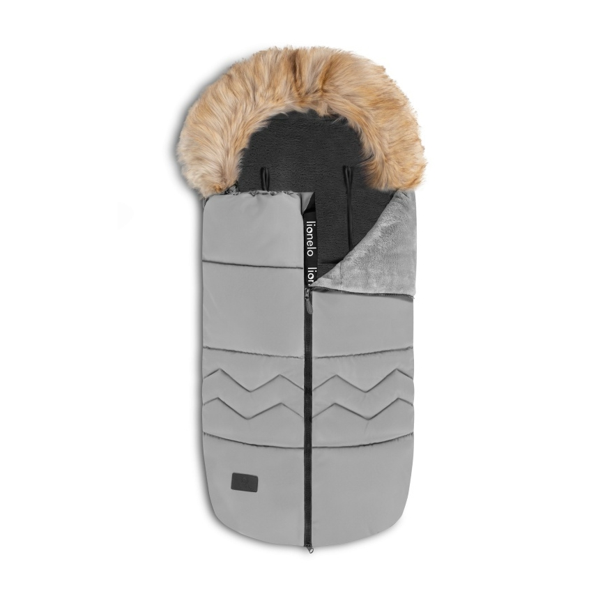 Lionelo - Chancelière pour poussette FRODE Gris Colombe