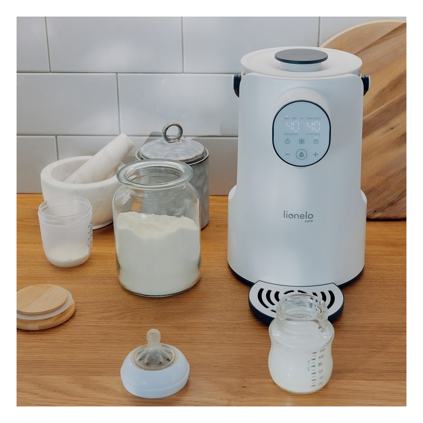 Lionelo - Chauffe-biberon BABYPRESTO 1000W/230V blanc