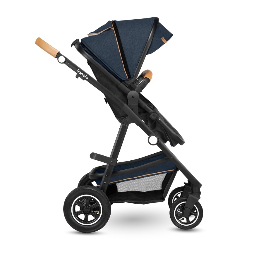 Lionelo - Combi-kinderwagen 2-in-1 AMBER Blue Navy