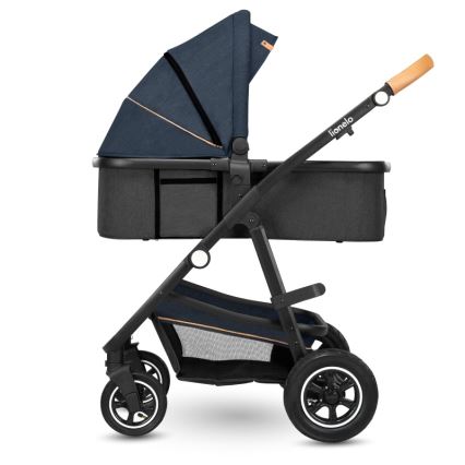 Lionelo - Combi-kinderwagen 2-in-1 AMBER Blue Navy