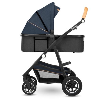 Lionelo - Combi-kinderwagen 2-in-1 AMBER Blue Navy