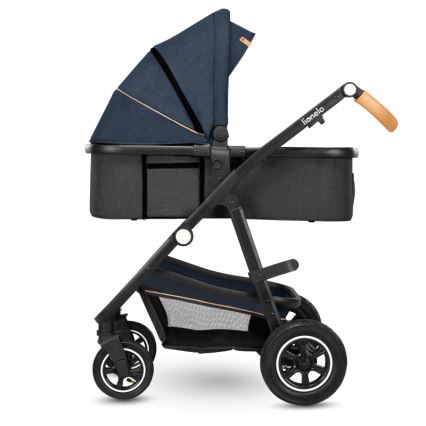 Lionelo - Combi-kinderwagen 2-in-1 AMBER Blue Navy