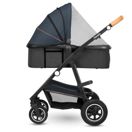 Lionelo - Combi-kinderwagen 2-in-1 AMBER Blue Navy