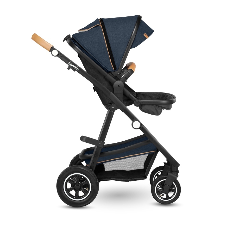 Lionelo - Combi-kinderwagen 2-in-1 AMBER Blue Navy