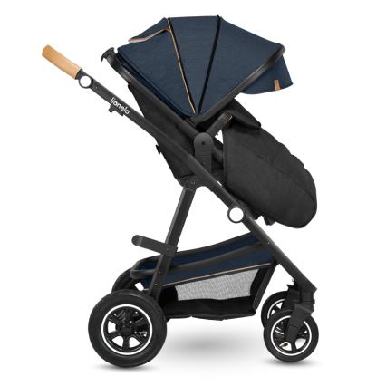 Lionelo - Combi-kinderwagen 2-in-1 AMBER Blue Navy