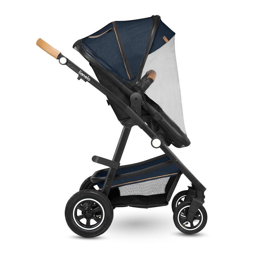 Lionelo - Combi-kinderwagen 2-in-1 AMBER Blue Navy