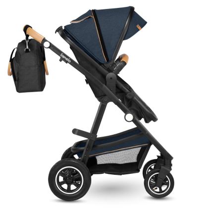 Lionelo - Combi-kinderwagen 2-in-1 AMBER Blue Navy
