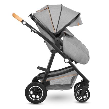 Lionelo - combi-kinderwagen 2-in-1 AMBER Grey Stone