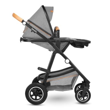 Lionelo - combi-kinderwagen 2-in-1 AMBER Grey Stone