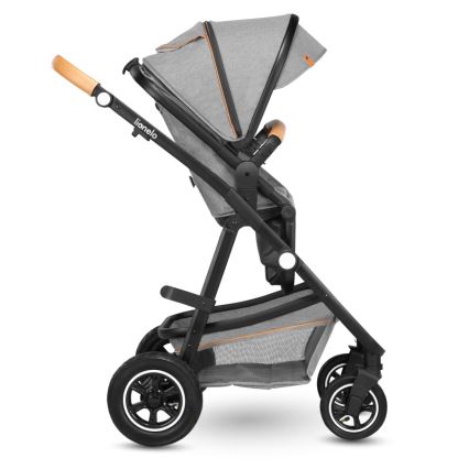 Lionelo - combi-kinderwagen 2-in-1 AMBER Grey Stone