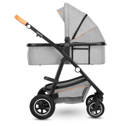 Lionelo - combi-kinderwagen 2-in-1 AMBER Grey Stone