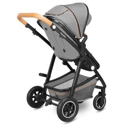 Lionelo - combi-kinderwagen 2-in-1 AMBER Grey Stone