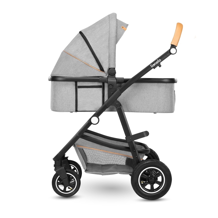 Lionelo - combi-kinderwagen 2-in-1 AMBER Grey Stone