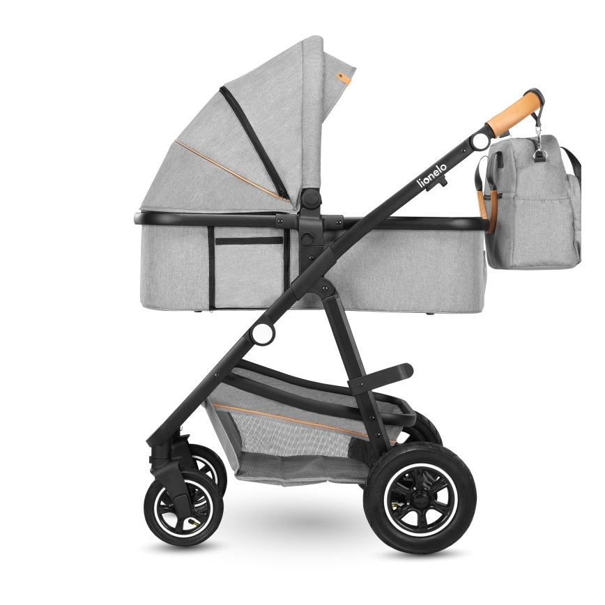 Lionelo - combi-kinderwagen 2-in-1 AMBER Grey Stone