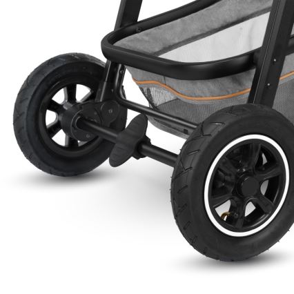 Lionelo - combi-kinderwagen 2-in-1 AMBER Grey Stone