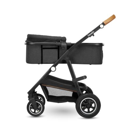 Lionelo - Combi-kinderwagen 2-in-1 AMBER Grijs Grafiet