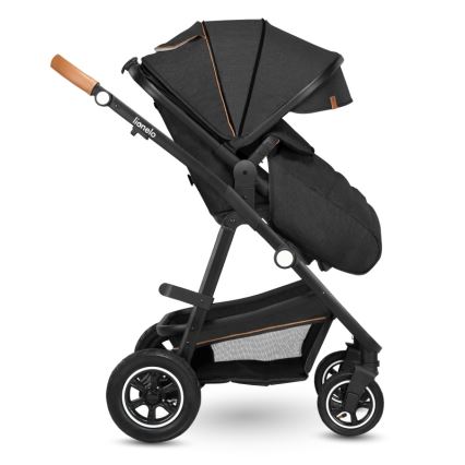 Lionelo - Combi-kinderwagen 2-in-1 AMBER Grijs Grafiet