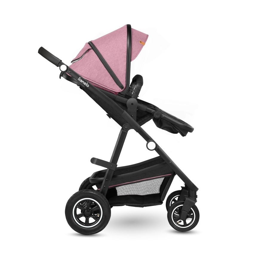Lionelo - Combi-kinderwagen 2-in-1 AMBER Pink Rose