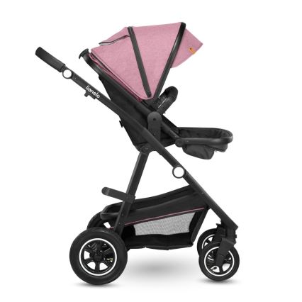 Lionelo - Combi-kinderwagen 2-in-1 AMBER Pink Rose