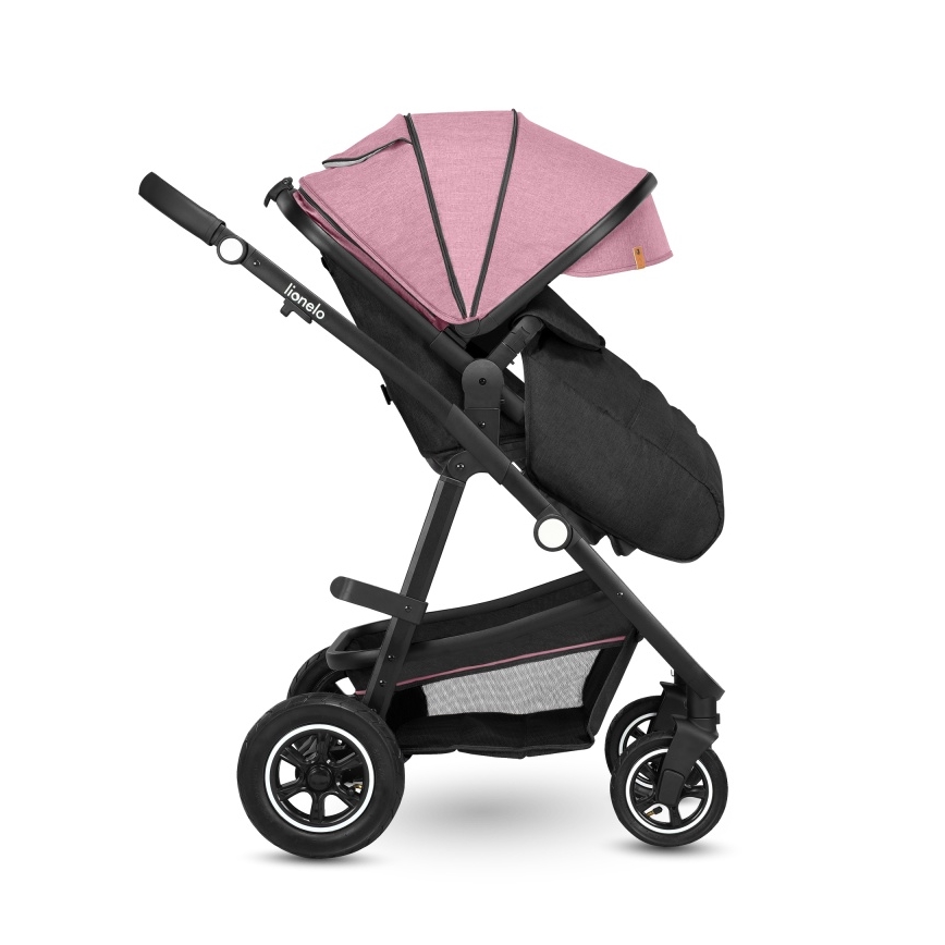 Lionelo - Combi-kinderwagen 2-in-1 AMBER Pink Rose