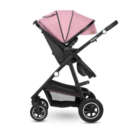 Lionelo - Combi-kinderwagen 2-in-1 AMBER Pink Rose