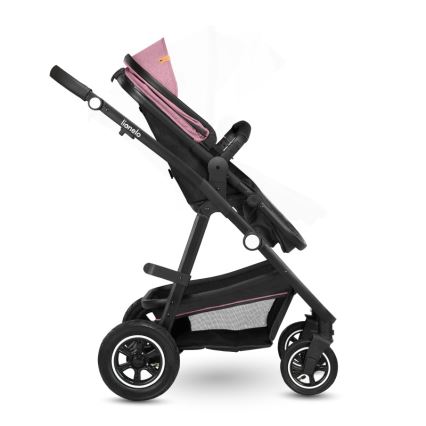 Lionelo - Combi-kinderwagen 2-in-1 AMBER Pink Rose