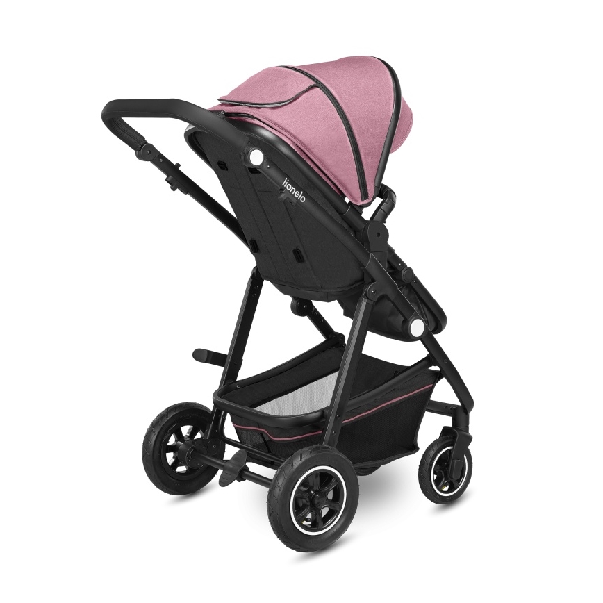 Lionelo - Combi-kinderwagen 2-in-1 AMBER Pink Rose