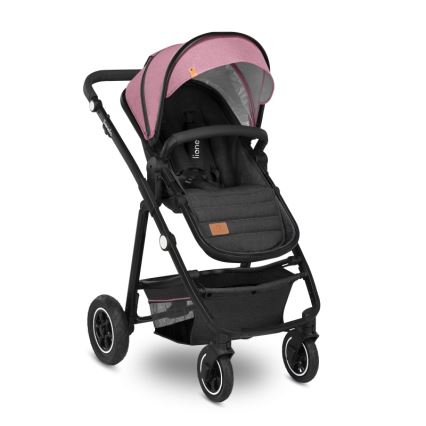 Lionelo - Combi-kinderwagen 2-in-1 AMBER Pink Rose