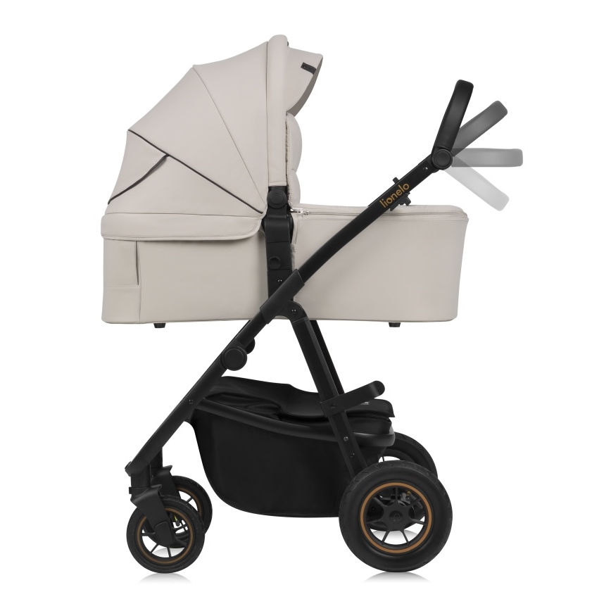 Lionelo - Combi-kinderwagen 2-in-1 AMBER PLUS Beige Sand