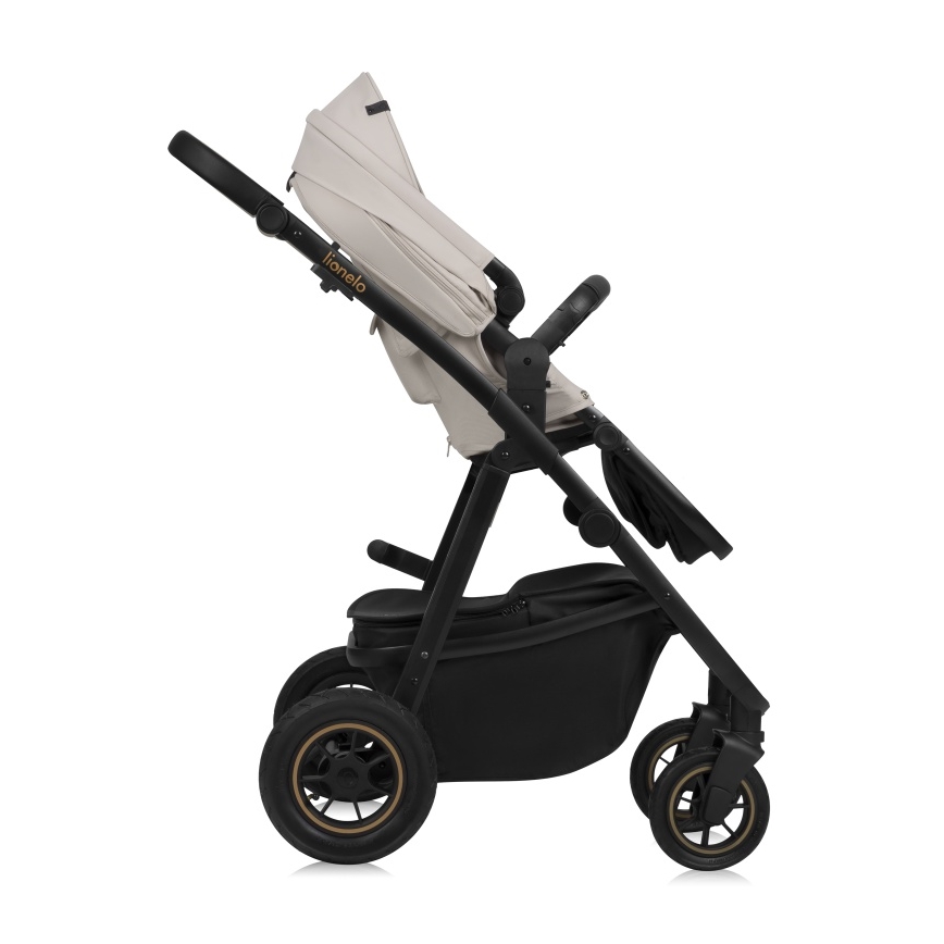 Lionelo - Combi-kinderwagen 2-in-1 AMBER PLUS Beige Sand