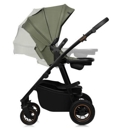 Lionelo - Combi-kinderwagen 2-in-1 AMBER PLUS Green Forest