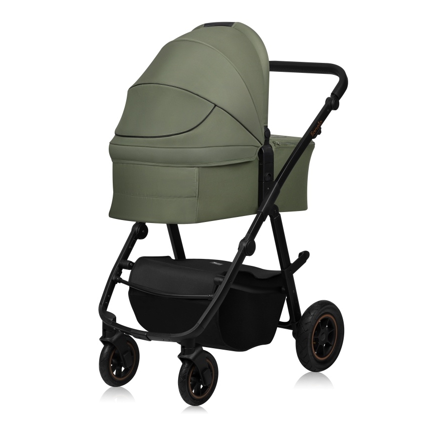 Lionelo - Combi-kinderwagen 2-in-1 AMBER PLUS Green Forest