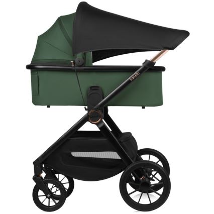 Lionelo - Combi-kinderwagen 2-in-1 LAYLA Green Forest