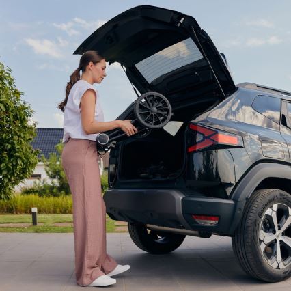 Lionelo - Combi-kinderwagen 2-in-1 MIKA PLUS Grijs Stone