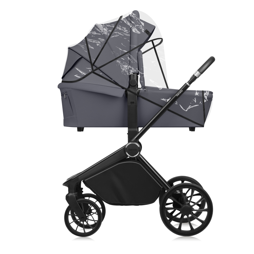 Lionelo - Combi-kinderwagen 2-in-1 MIKA PLUS Grijs Stone