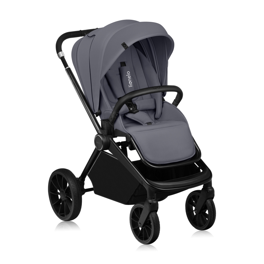 Lionelo - Combi-kinderwagen 2-in-1 MIKA PLUS Grijs Stone