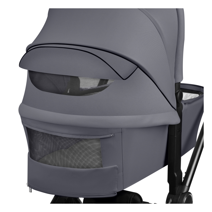 Lionelo - Combi-kinderwagen 2-in-1 MIKA PLUS Grijs Stone