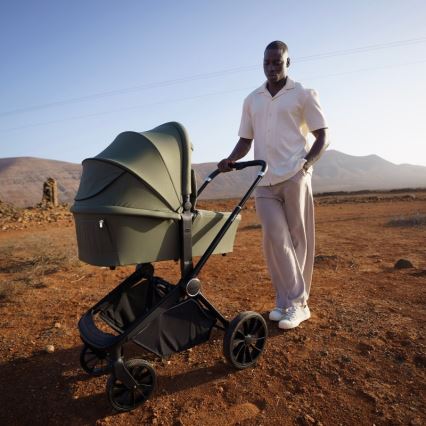 Lionelo - Combi-kinderwagen 2-in-1 MIKA PLUS Olijfgroen
