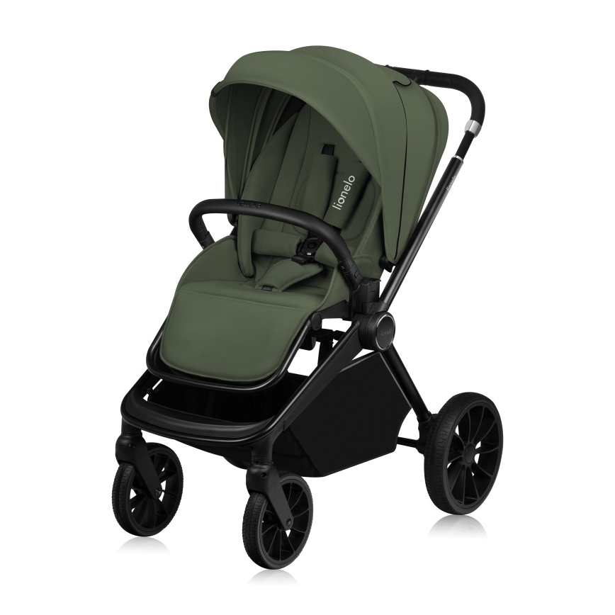 Lionelo - Combi-kinderwagen 2-in-1 MIKA PLUS Olijfgroen