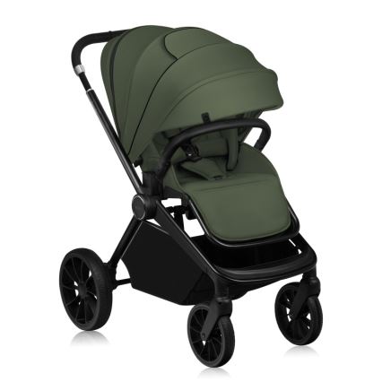 Lionelo - Combi-kinderwagen 2-in-1 MIKA PLUS Olijfgroen