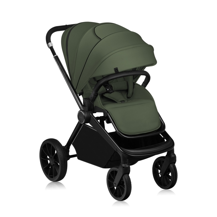 Lionelo - Combi-kinderwagen 2-in-1 MIKA PLUS Olijfgroen