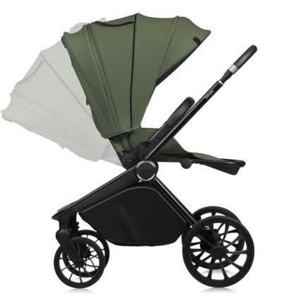 Lionelo - Combi-kinderwagen 2-in-1 MIKA PLUS Olijfgroen
