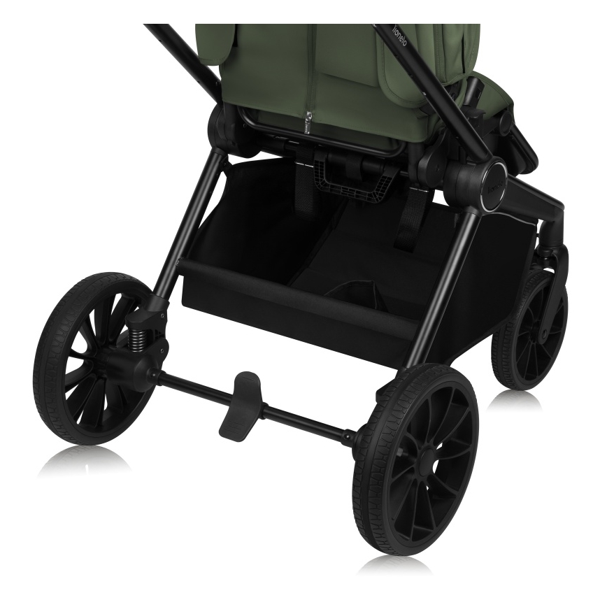 Lionelo - Combi-kinderwagen 2-in-1 MIKA PLUS Olijfgroen