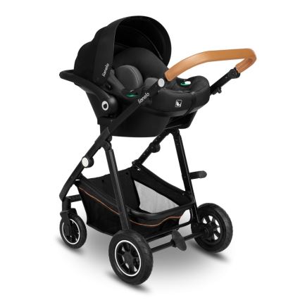 Lionelo - Combi-kinderwagen 3-in-1 AMBER Grijs Grafiet