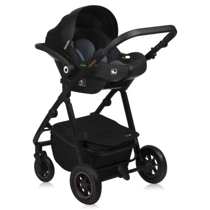 Lionelo - Combi-kinderwagen 3-in-1 AMBER PLUS Beige Sand